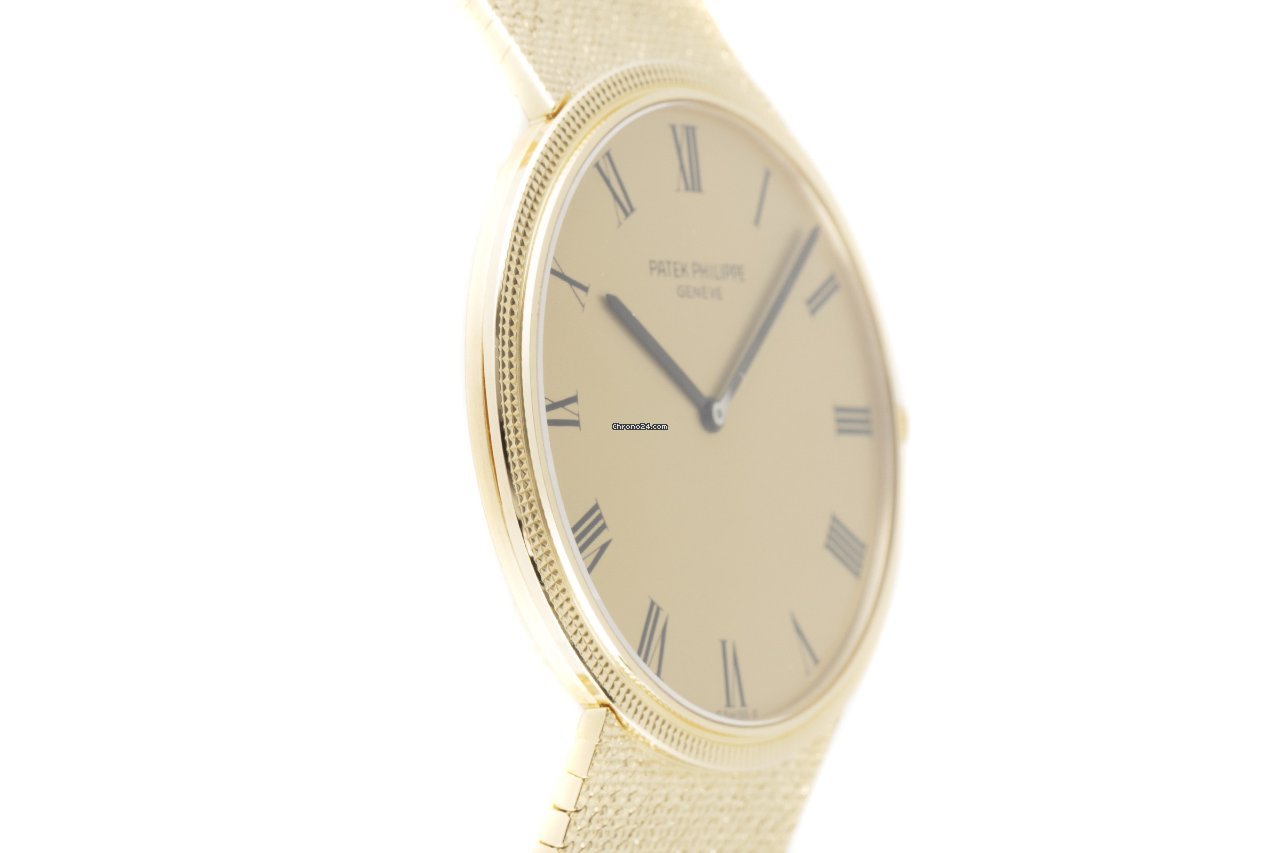 IMG_9081 Patek Philippe Calatrava Mens watch Unisex Automatic Yellow gold 3588 1 Replica 4