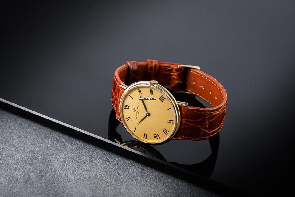 Vacheron Constantin Patrimony Mens watch Unisex Manual winding Yellow gold 89004 Replica 4