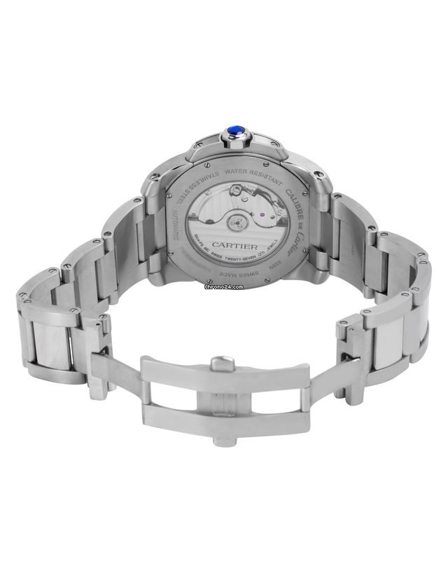 IMG_9081 Cartier Calibre de Cartier Mens watch Unisex Automatic Steel W7100037 3389 Replica 4