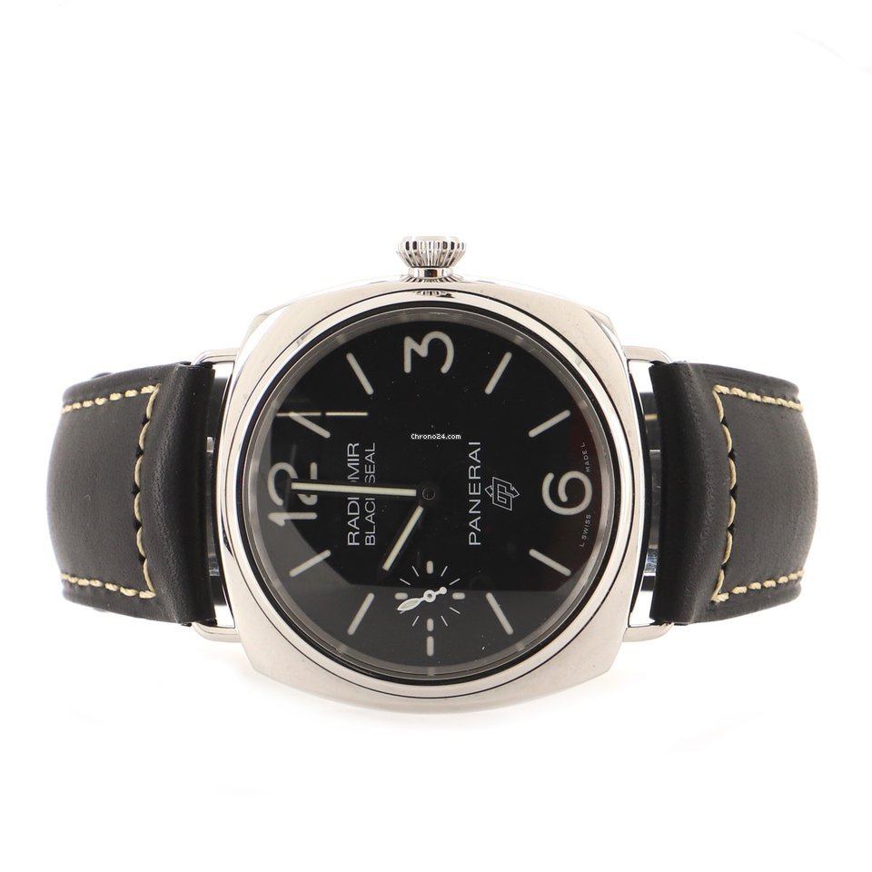 IMG_9081 Panerai Radiomir Black Seal Mens watch Unisex Manual winding Steel N A Replica 4