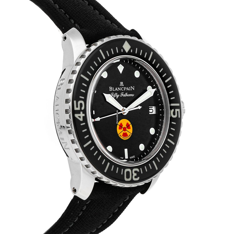 IMG_9081 Blancpain Fifty Fathoms Mens watch Unisex Automatic Steel 5015B-1130-52A Replica 4
