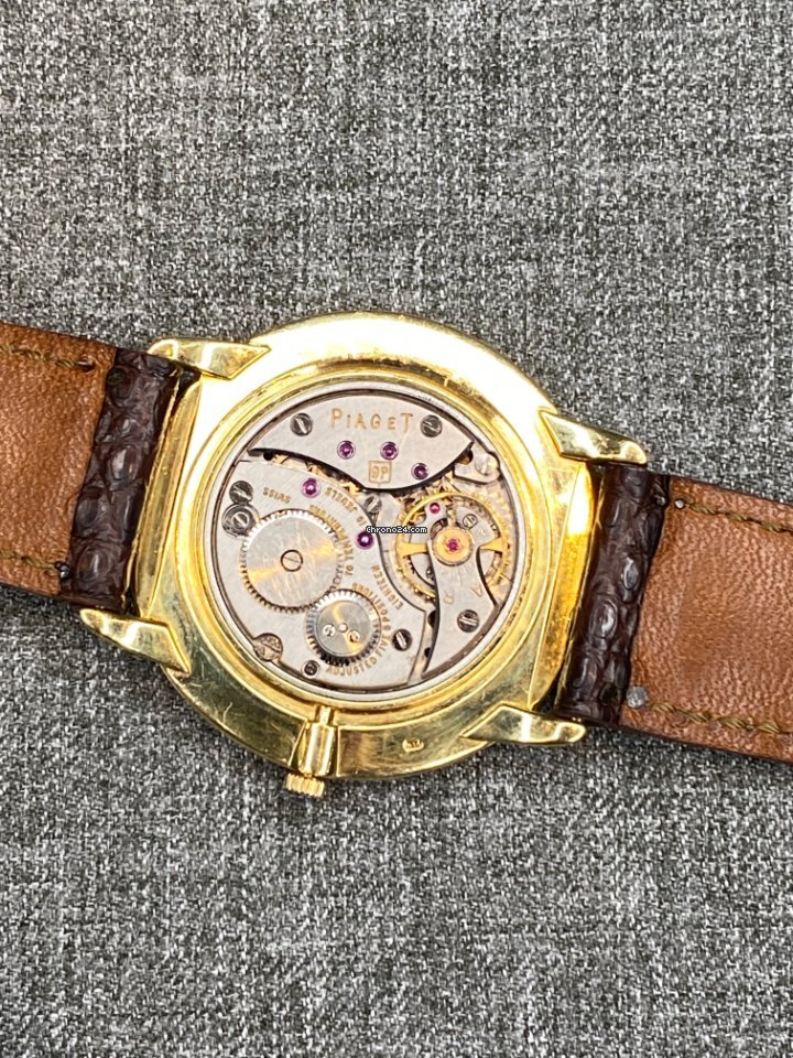 IMG_9081 Piaget Mens watch Unisex Manual winding Yellow gold Piaget 1676-911 Replica 4