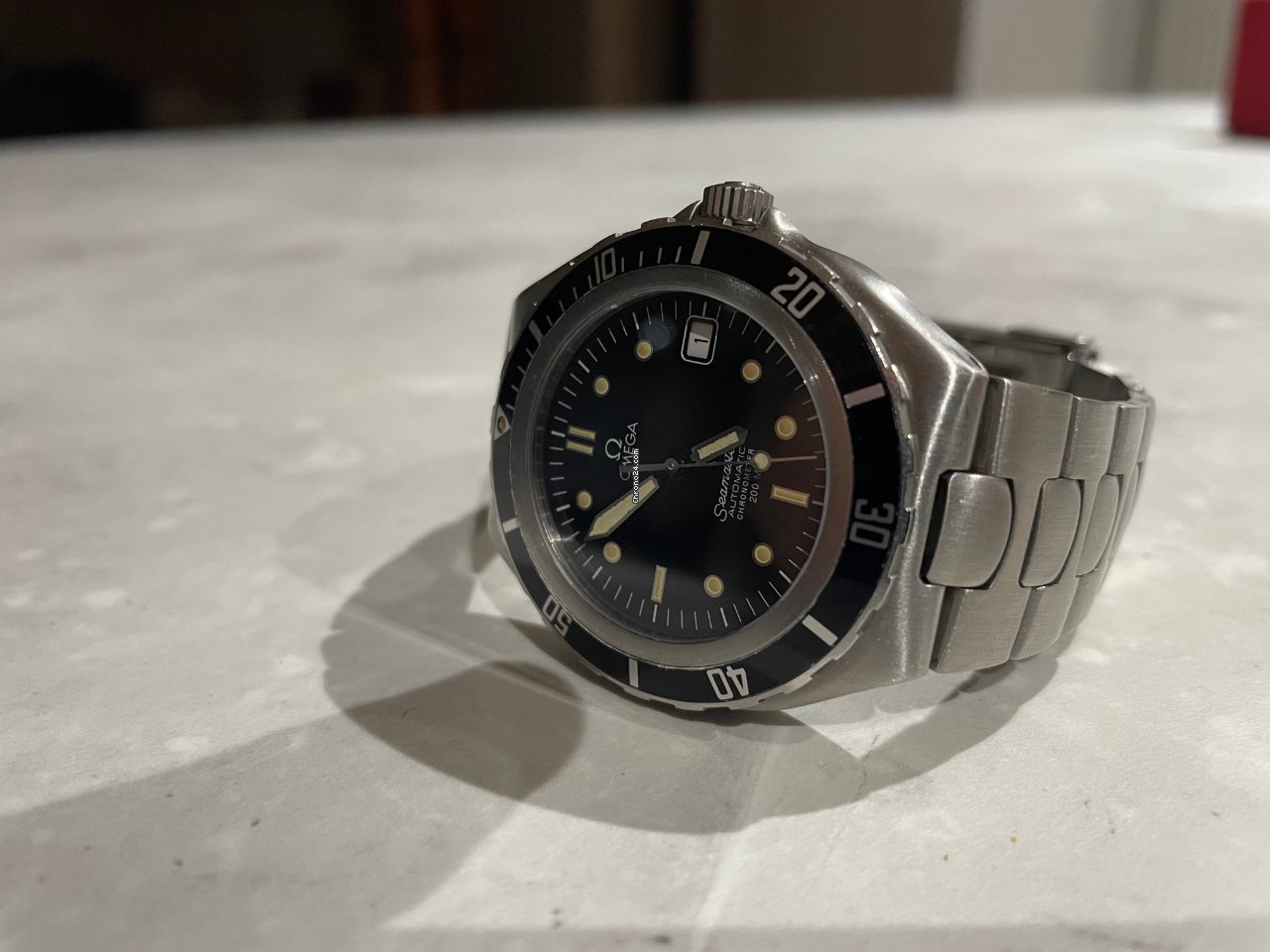 IMG_9081 Omega Seamaster Mens watch Unisex Automatic Steel 368.1042 Replica 4