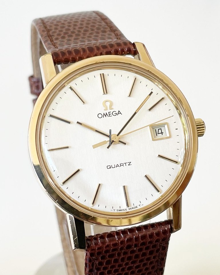IMG_9081 Omega Seamaster Mens watch Unisex Quartz Gold Steel 196.0160 Replica 4