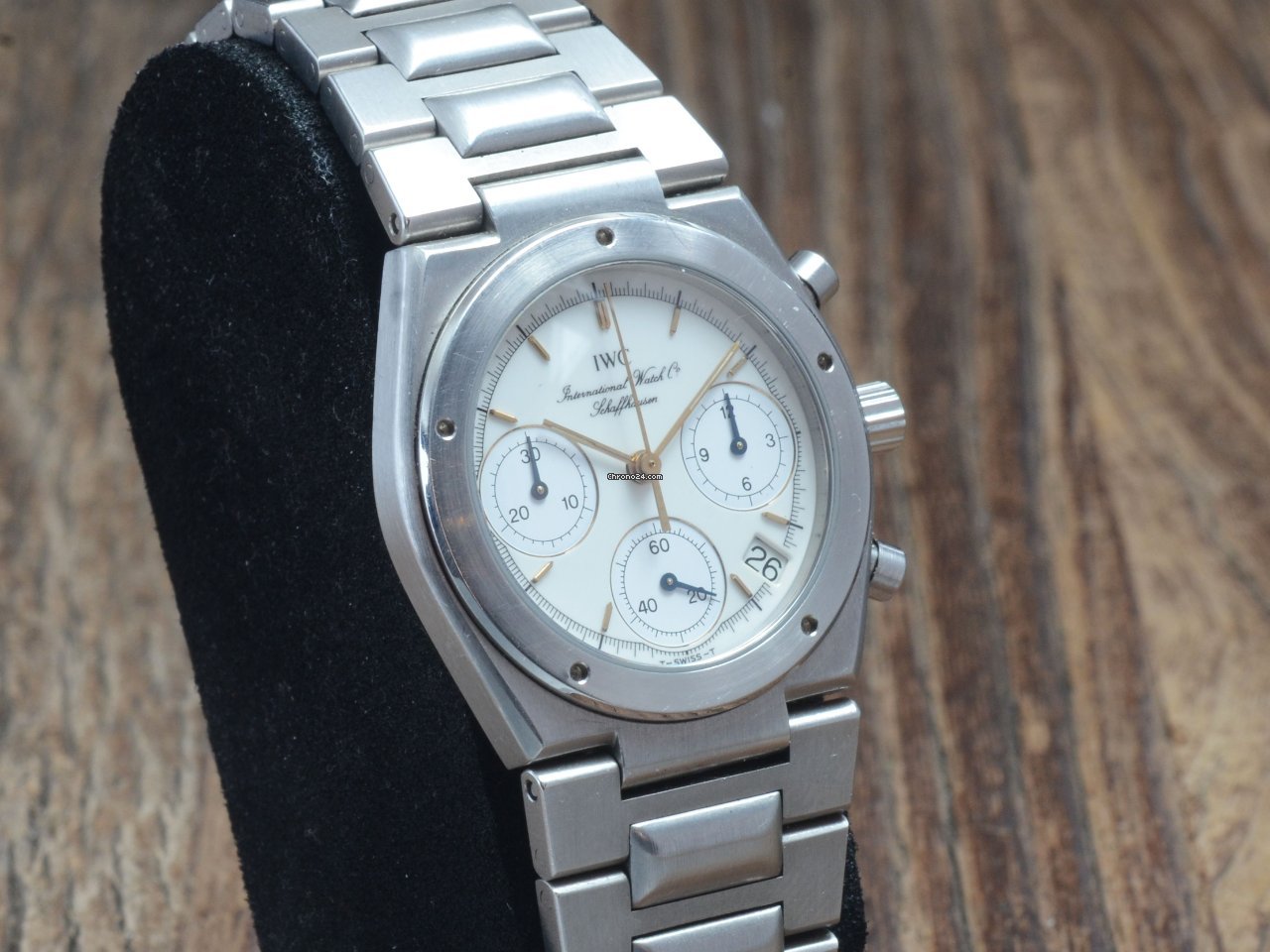 IMG_9081 IWC Ingenieur Chronograph Womens watch Quartz Steel IW3733 Replica 4