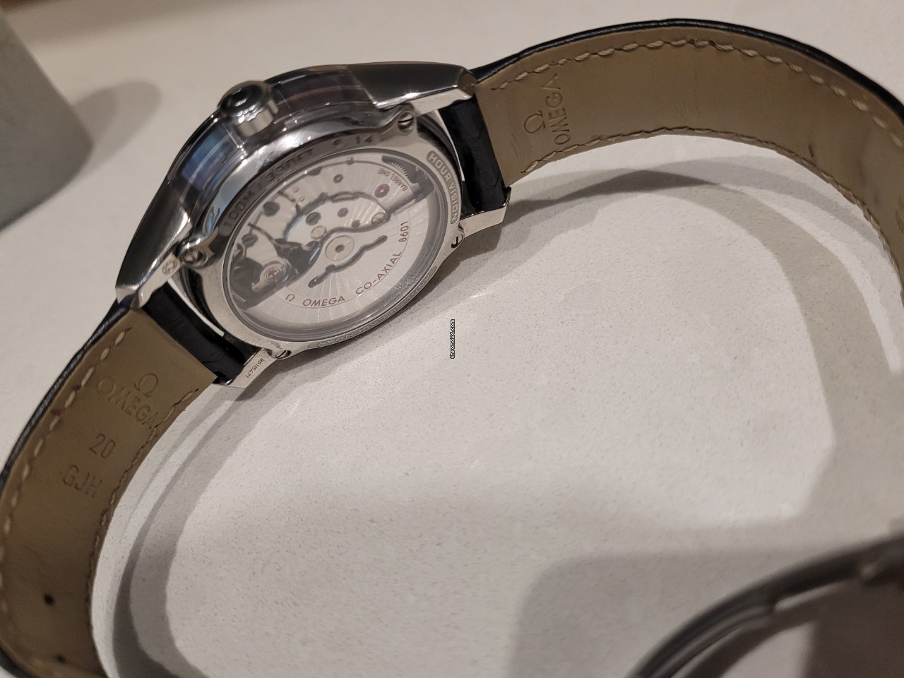 IMG_9081 Omega De Ville Hour Vision Mens watch Unisex Automatic Steel 431.33.41.22.03.001 Replica 4