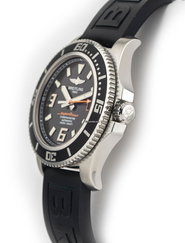 Breitling Superocean 44 Mens watch Unisex Automatic Steel A1739102 BA80 Replica 4