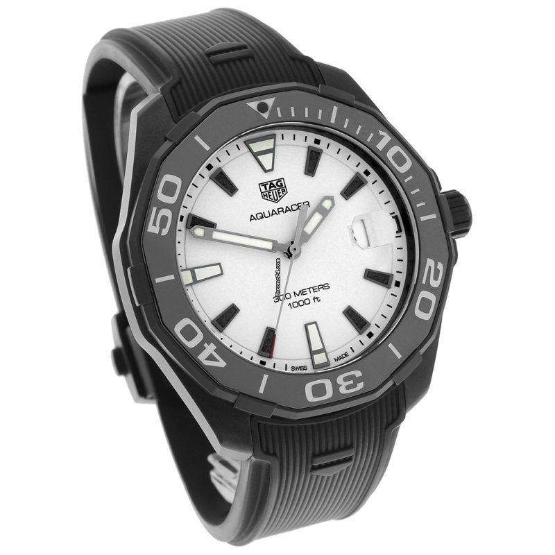 IMG_9081 TAG Heuer Aquaracer Mens watch Unisex Titanium WAY108A Replica 4