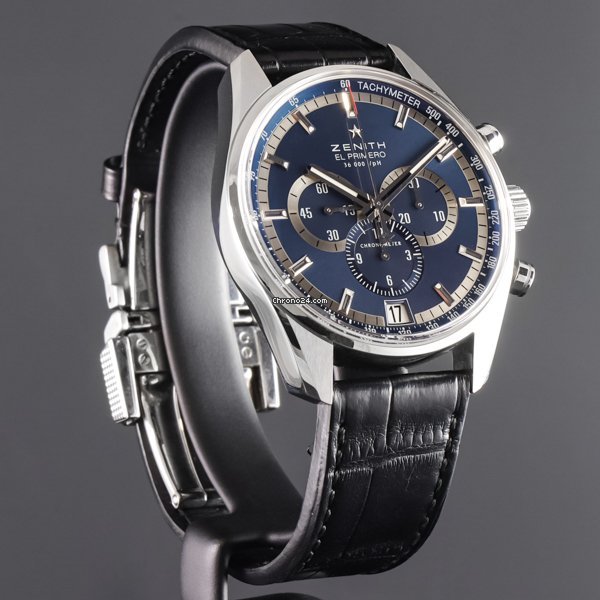 IMG_9081 Zenith El Primero 36000 VpH Mens watch Unisex Automatic Steel 03.2041.400 51.C496 Replica 4