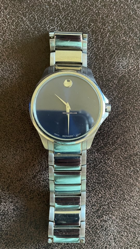 Movado Mens watch Unisex Quartz 24907230 Replica 4