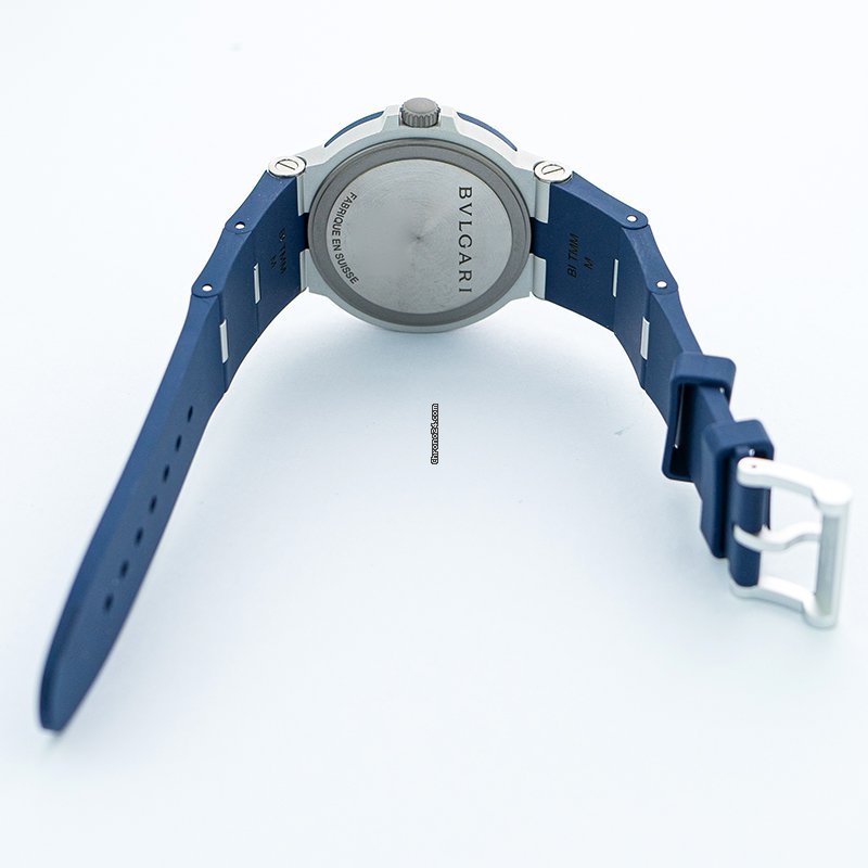 IMG_9081 Bulgari Mens watch Unisex Automatic Titanium 103554 Replica 4