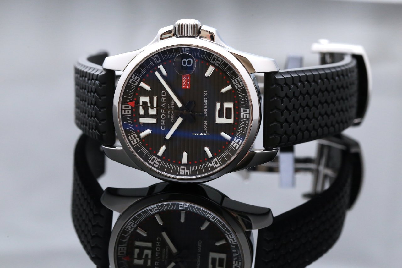 IMG_9081 Chopard Mille Miglia Mens watch Unisex Automatic Titanium 8997 Replica 4