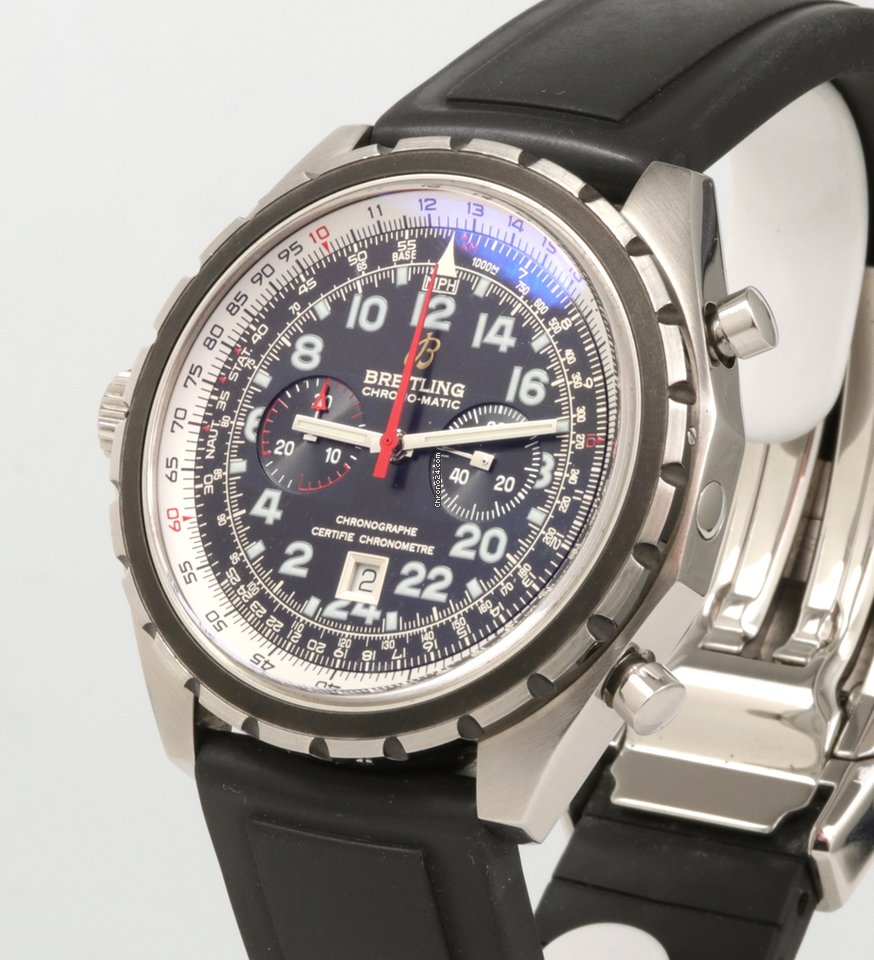 IMG_9081 Breitling Chrono-Matic Mens watch Unisex Automatic Steel A22360 Replica 4