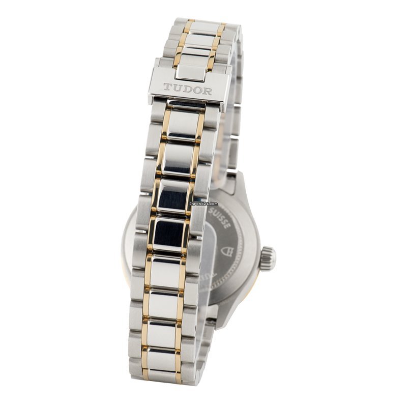 IMG_9081 Tudor Style Womens watch Automatic Gold Steel 12103 Replica 4
