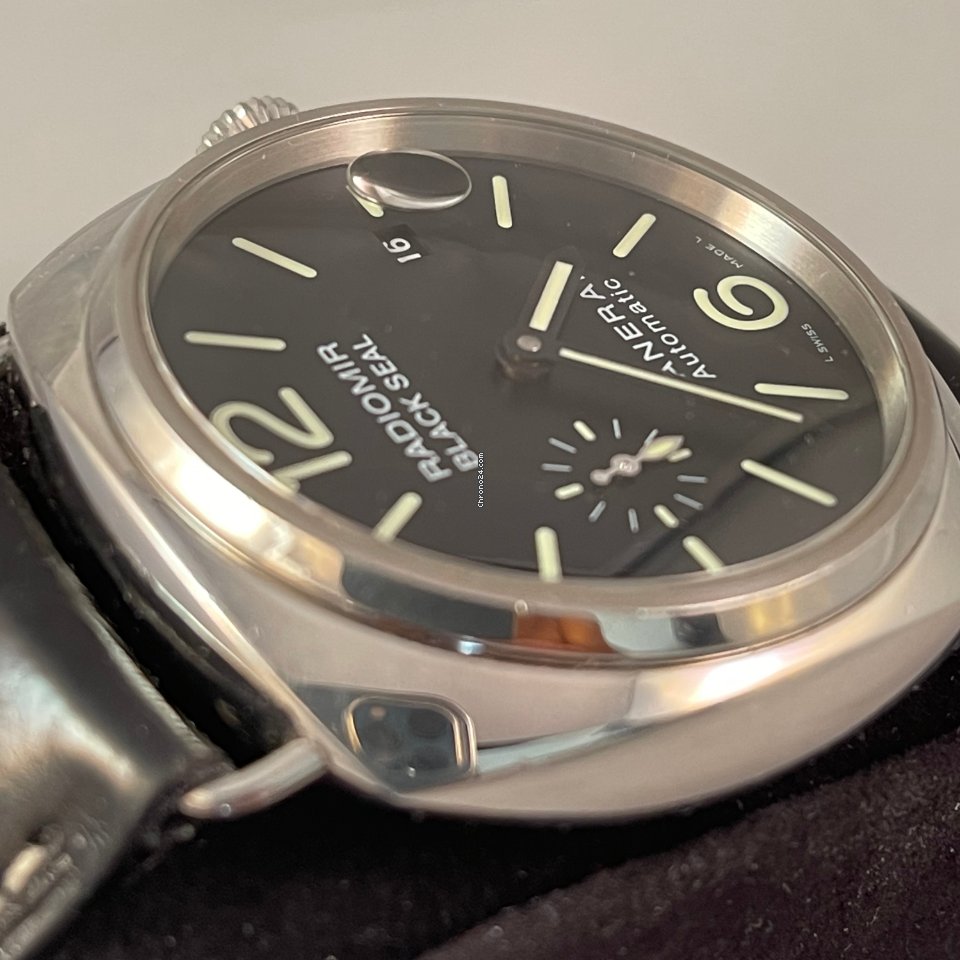 IMG_9081 Panerai Radiomir Black Seal Mens watch Unisex Automatic Steel PAM 00287 Replica 4