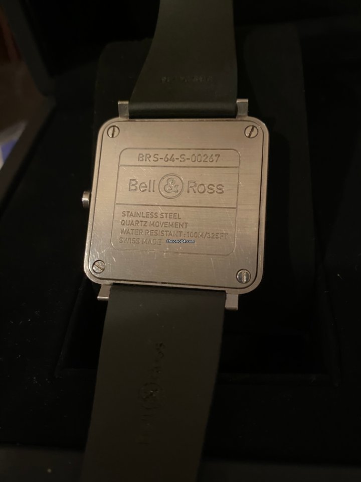 IMG_9081 Bell & Ross BR S Mens watch Unisex Quartz Steel BRS-64-S Replica 4
