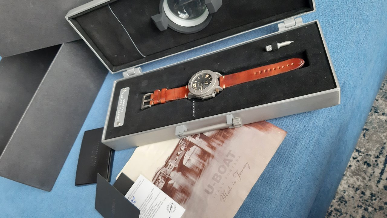 IMG_9081 U-Boat U-42 Mens watch Unisex Automatic Titanium 6471 Replica 4