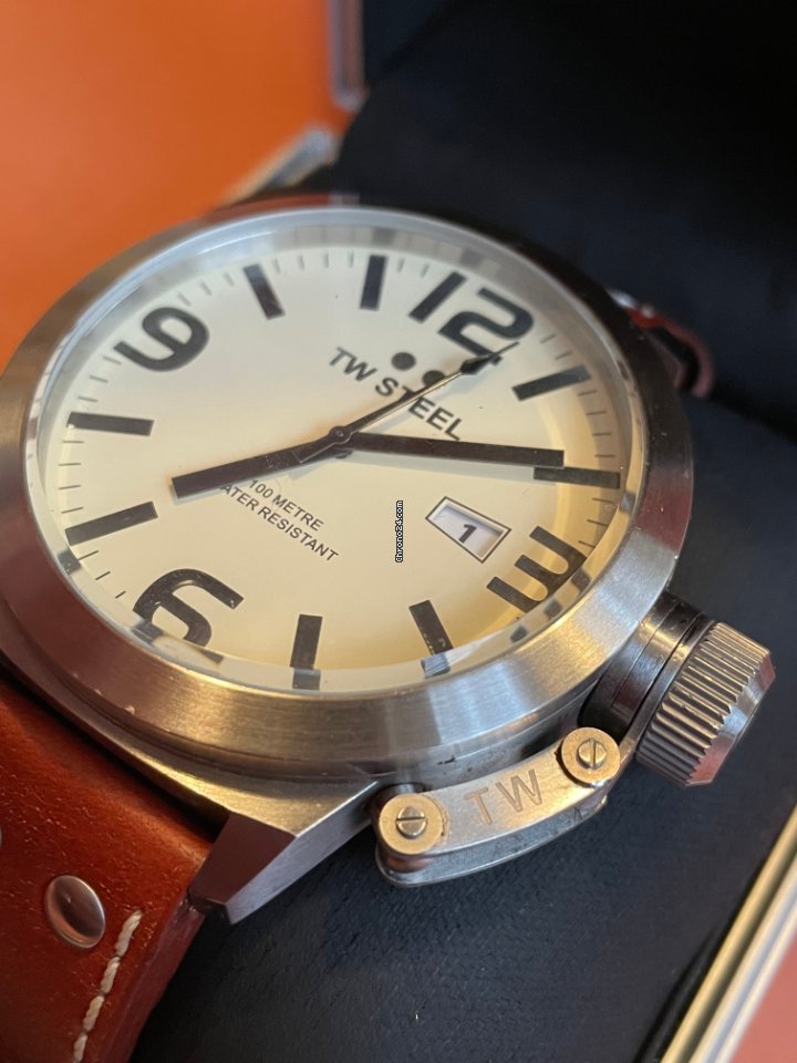 IMG_9081 TW Steel Mens watch Unisex Quartz Aluminum TW21 Replica 4