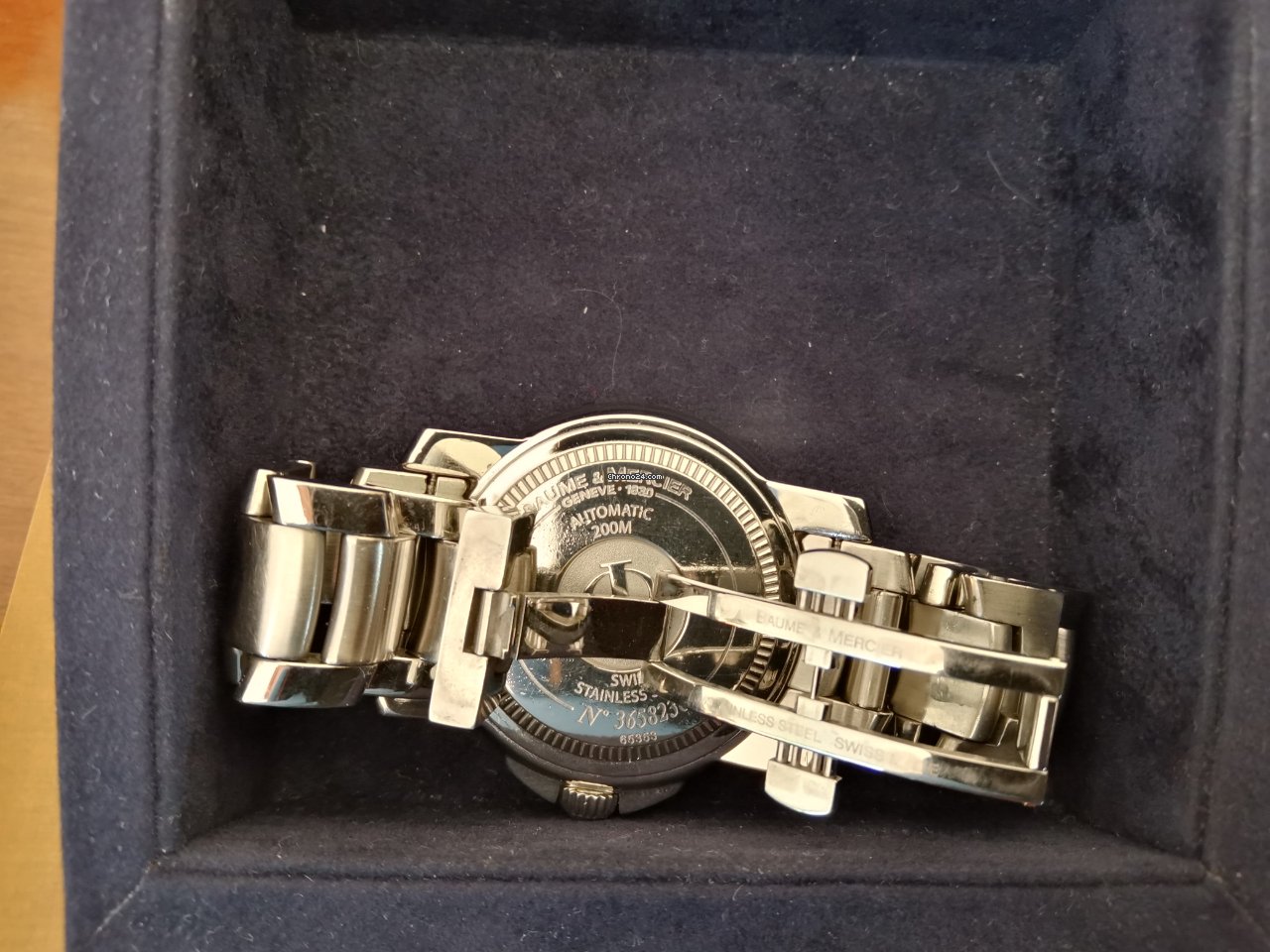 IMG_9081 Baume & Mercier Capeland Mens watch Unisex Automatic Steel 3658238 Replica 4