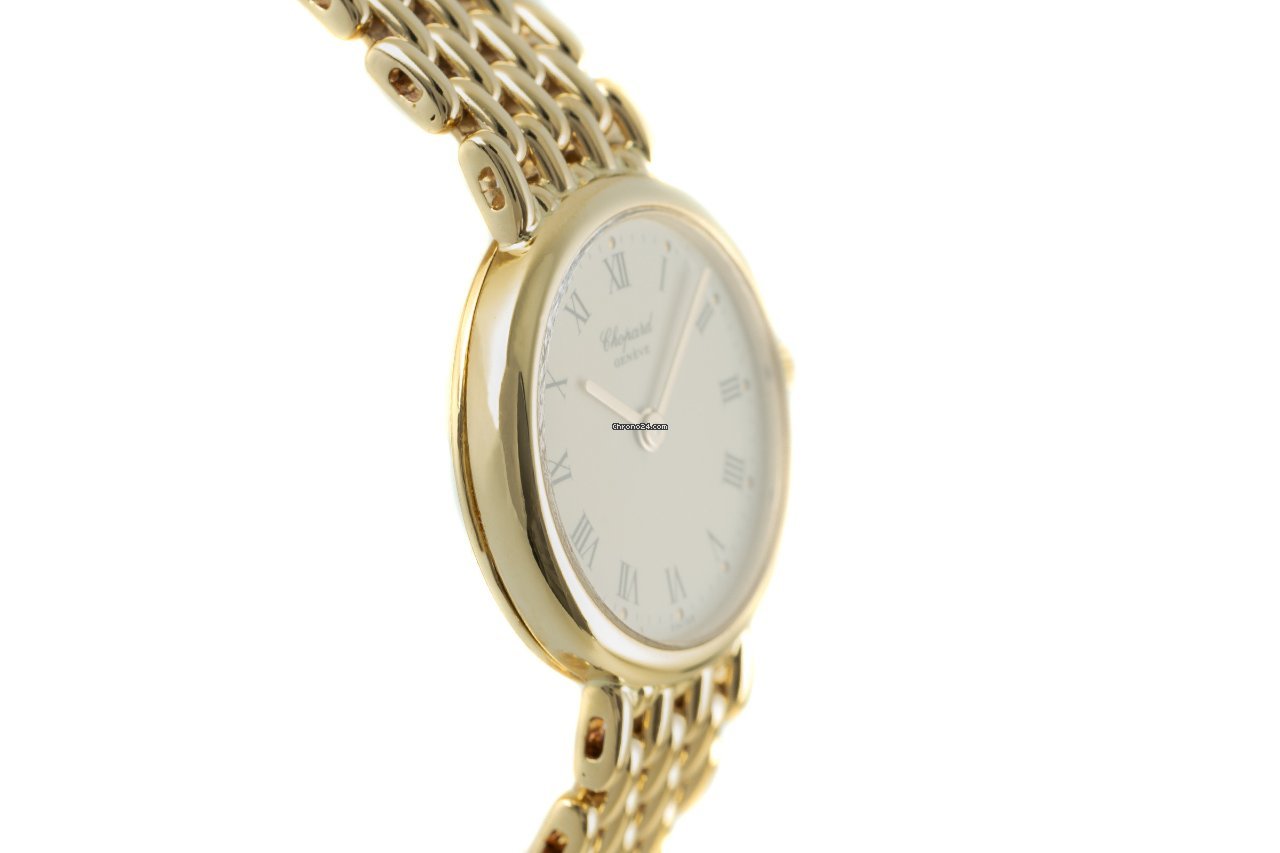 IMG_9081 Chopard Classic Womens watch Quartz Yellow gold 855 Replica 4