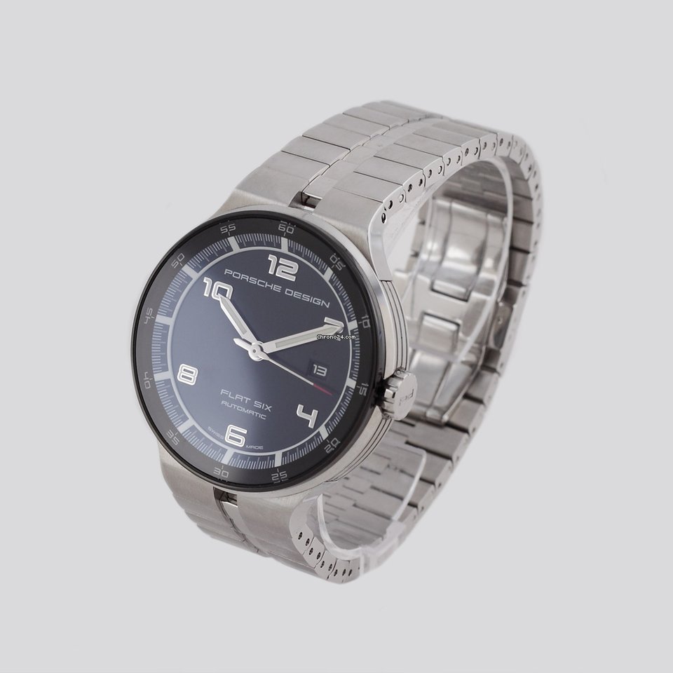 Porsche Design Flat Six Mens watch Unisex Automatic Steel PD6350.42 Replica 4