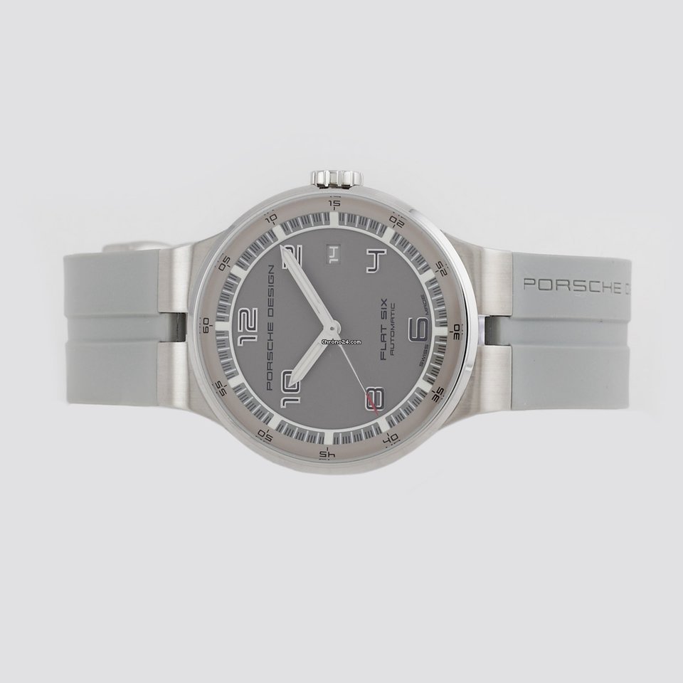 IMG_9081 Porsche Design Flat Six Mens watch Unisex Automatic Steel P6351.41 Replica 4
