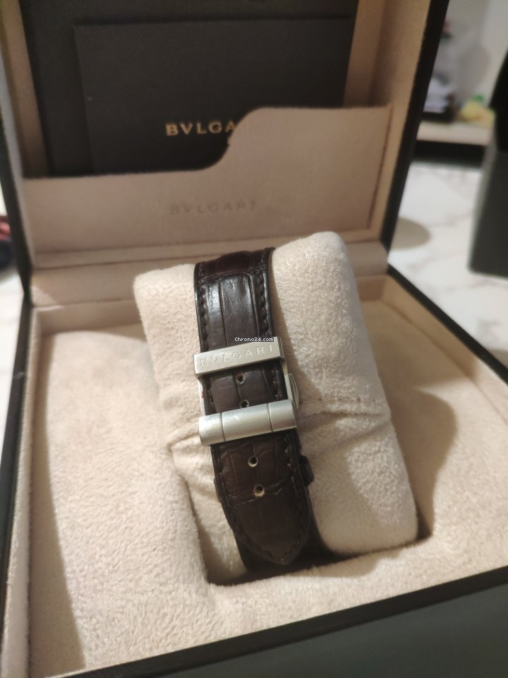 Bulgari Diagono Mens watch Unisex Automatic Gold Steel DG42C6SPGLDCH Replica 4