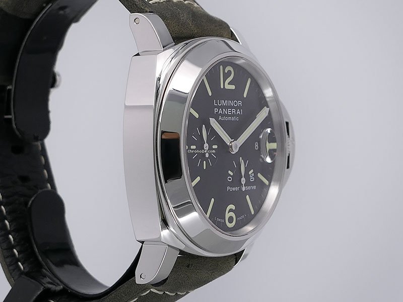 IMG_9081 Panerai Luminor Power Reserve Mens watch Unisex Automatic Steel PAM 01090 Replica 4