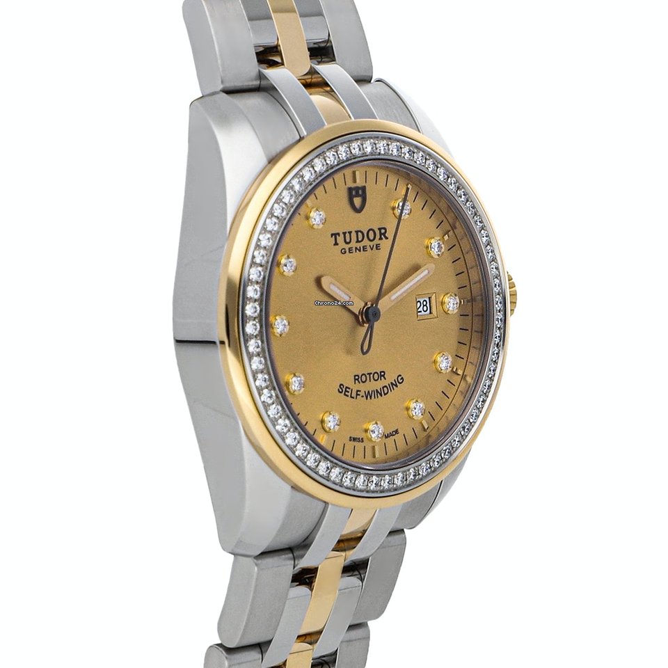 IMG_9081 Tudor Glamour Date Womens watch Automatic Steel 53023 Replica 4