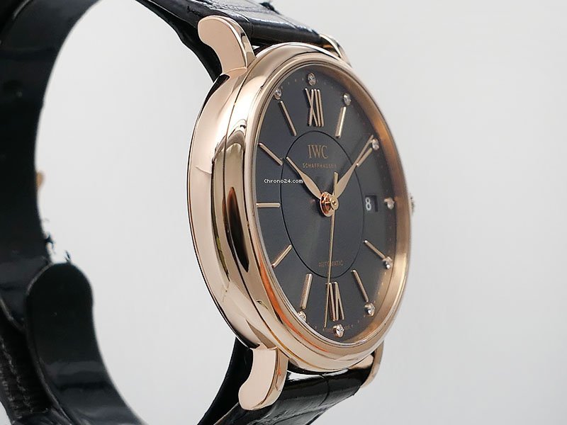 IMG_9081 IWC Portofino Automatic Mens watch Unisex Automatic Rose gold IW458106 Replica 4