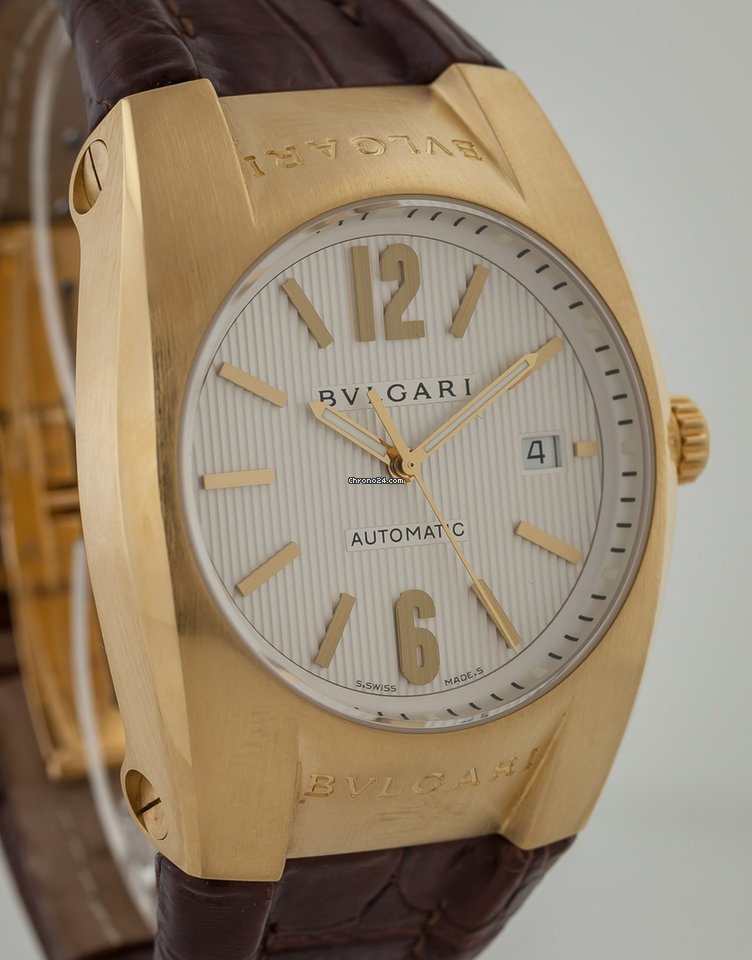 IMG_9081 Bulgari Ergon Mens watch Unisex Automatic Yellow gold Bulgari EG40C6GD Replica 4
