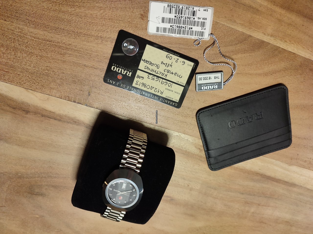 IMG_9081 Rado Original Mens watch Unisex Automatic Steel R12408613 Replica 4