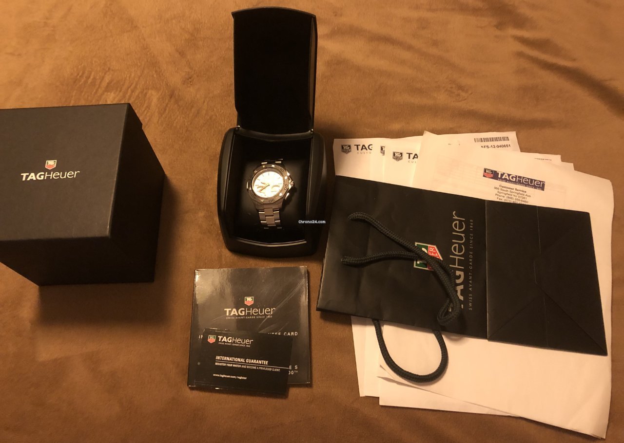 TAG Heuer Aquaracer 300M Mens watch Unisex Quartz Steel CAF7011.BA0815 Replica 4