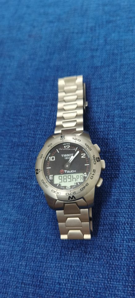 IMG_9081 Tissot T-Touch II Mens watch Unisex Quartz Titanium T047.420.44.057.00 Replica 4