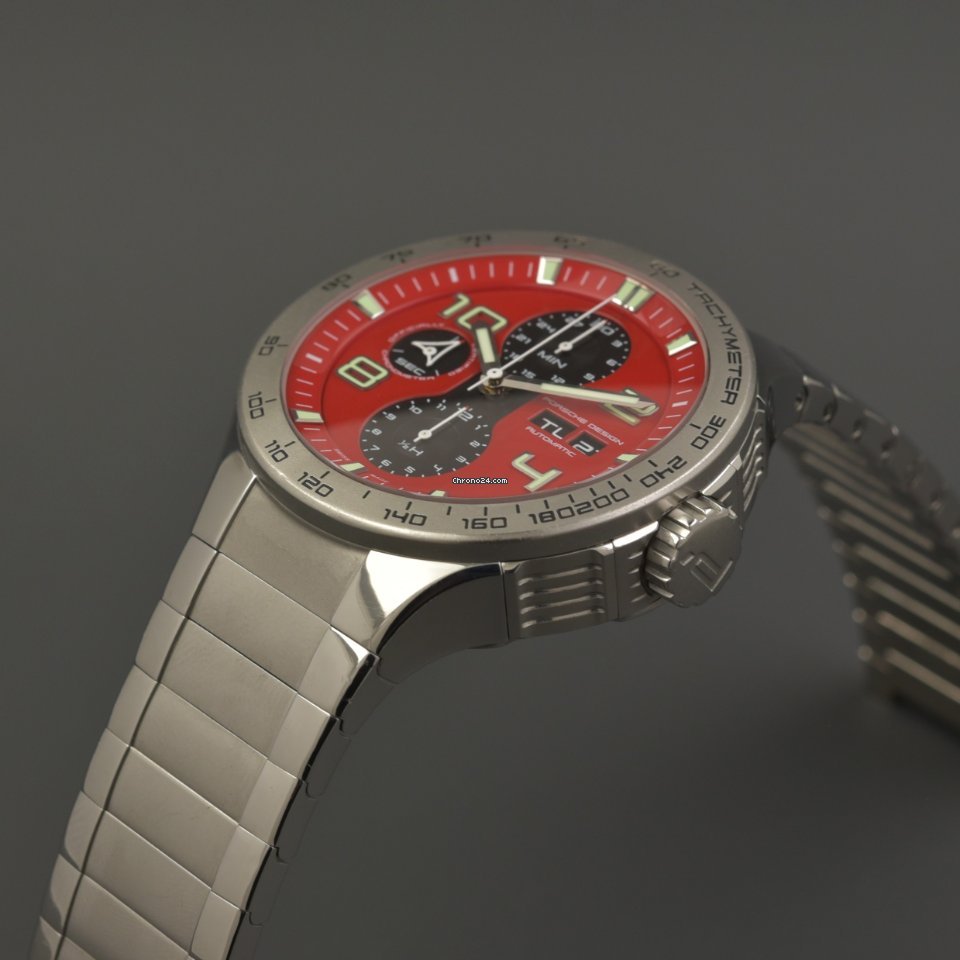 IMG_9081 Porsche Design Flat Six Mens watch Unisex Automatic Steel P6340 Replica 4