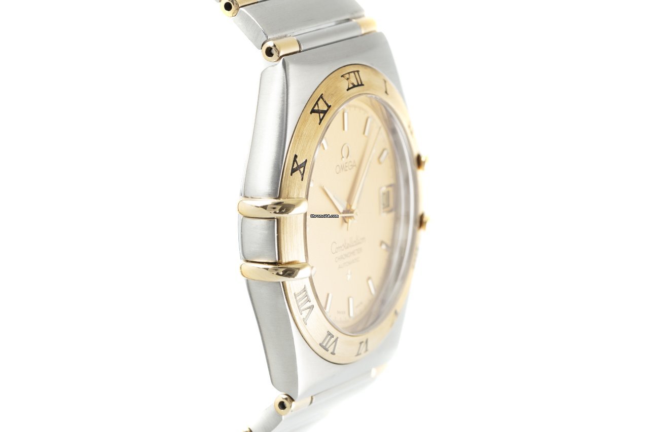 IMG_9081 Omega Constellation Mens watch Unisex Automatic Gold Steel 1302.10.00 Replica 4