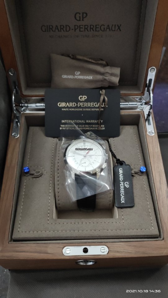IMG_9081 Girard Perregaux 1966 Mens watch Unisex Automatic Steel 49544-11-132-BB60 Replica 4