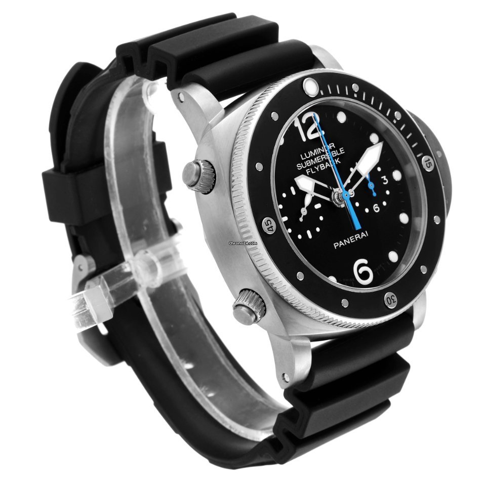 IMG_9081 Panerai Luminor Submersible 1950 3 Days Automatic Mens watch Unisex Automatic Titanium PAM00615 Replica 4