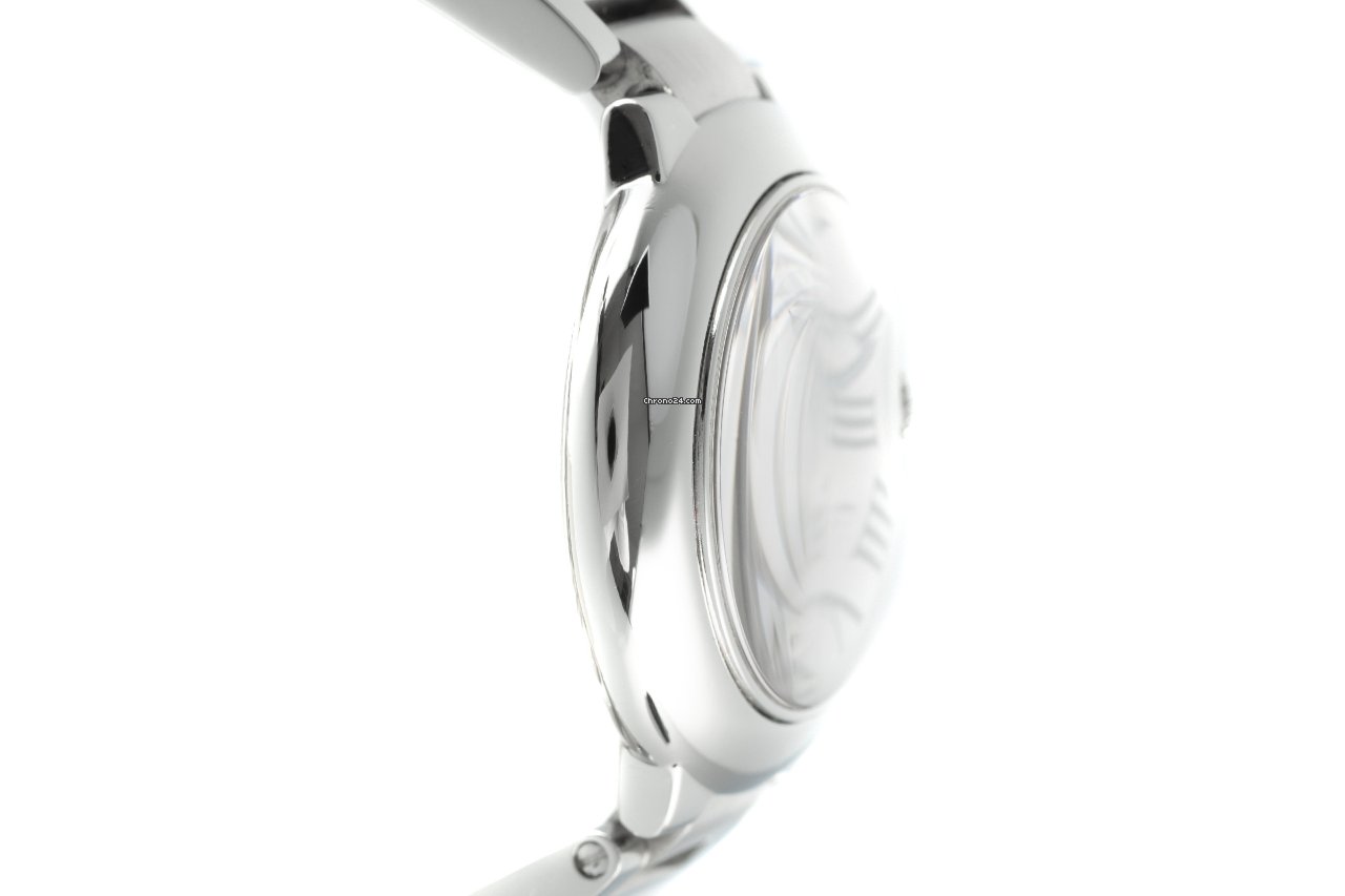IMG_9081 Cartier Ballon Bleu 28mm Womens watch Quartz Steel 3009 Replica 4