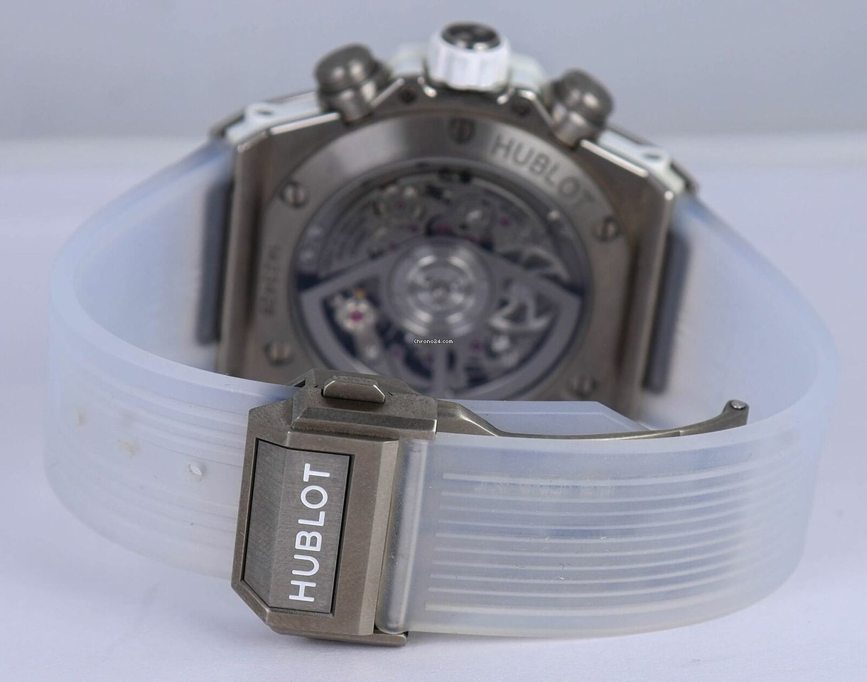 IMG_9081 Hublot Big Bang Unico Mens watch Unisex Automatic Titanium 441.NE.2010.RW Replica 4