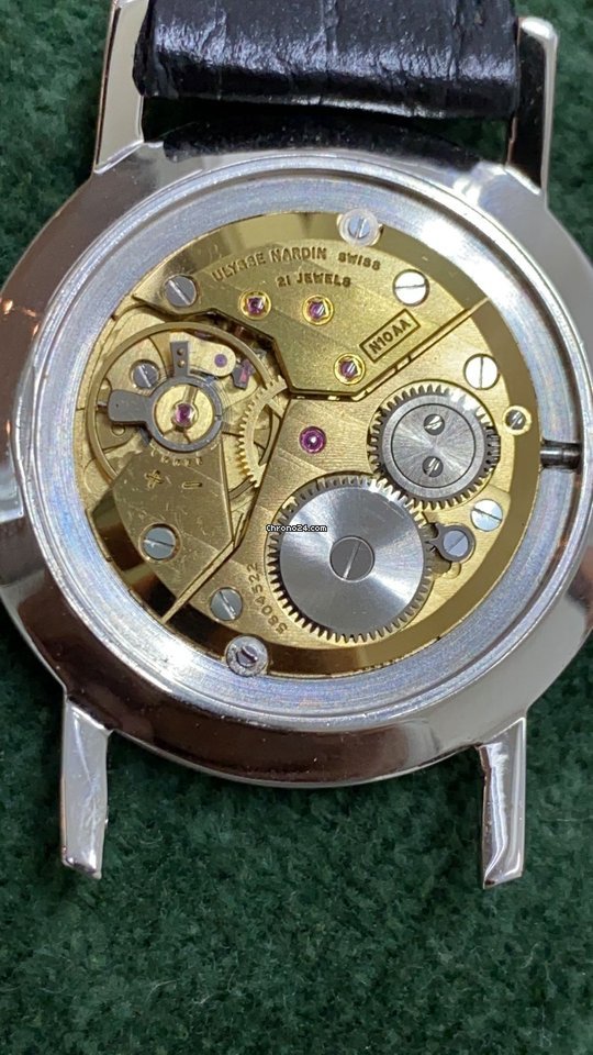 IMG_9081 Ulysse Nardin Mens watch Unisex Manual winding Steel 4113 2 Replica 4