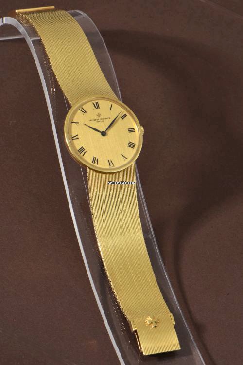 IMG_9081 Vacheron Constantin Patrimony Mens watch Unisex Manual winding Yellow gold 39009 Replica 4