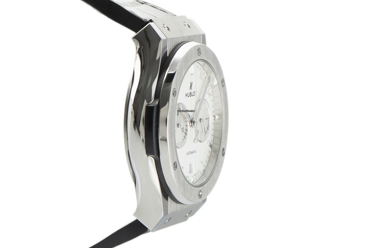 IMG_9081 Hublot Classic Fusion Chronograph Mens watch Unisex Automatic Titanium 541.NX.2611.LR Replica 4