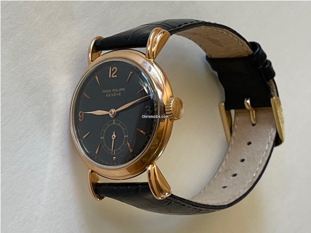 IMG_9081 Patek Philippe Calatrava Mens watch Unisex Manual winding Rose gold 2453 Replica 4