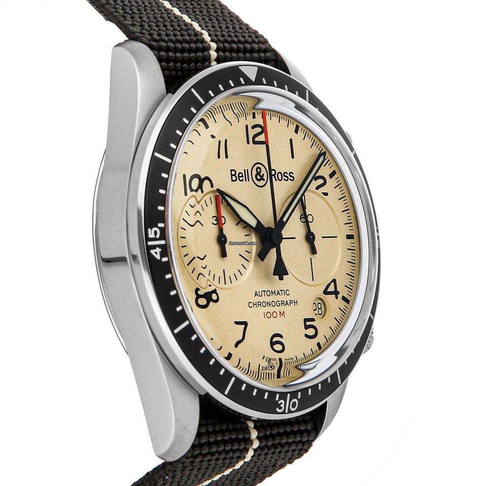 IMG_9081 Bell & Ross BR V2 Mens watch Unisex Automatic Steel BRV294-BEI-ST SF Replica 4
