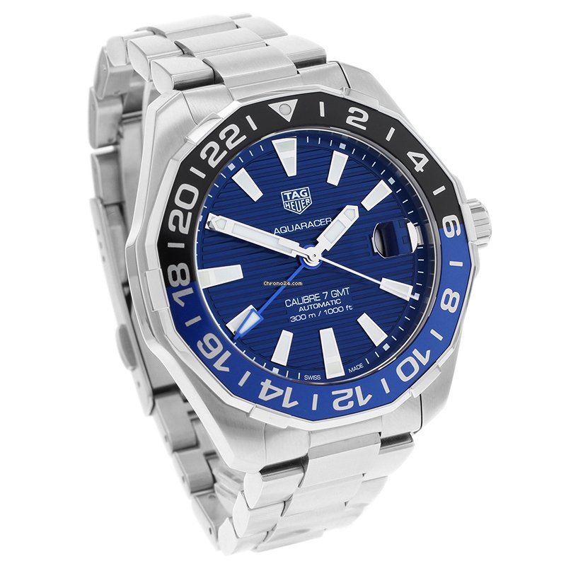 IMG_9081 TAG Heuer Aquaracer 300M Mens watch Unisex Steel WAY201T Replica 4