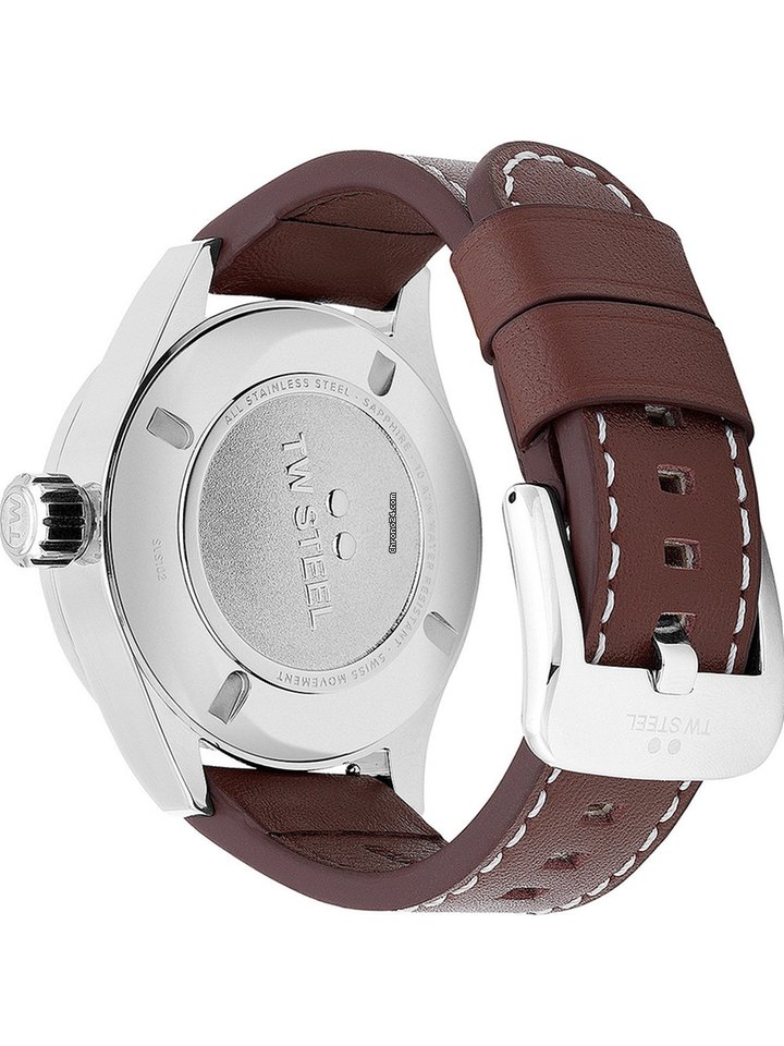 IMG_9081 TW Steel Mens watch Unisex Quartz Steel SVS102 Replica 4