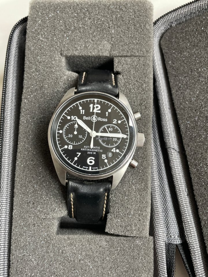 IMG_9081 Bell & Ross BR V1 Mens watch Unisex Automatic Steel BRV126-BL-ST SST Replica 4