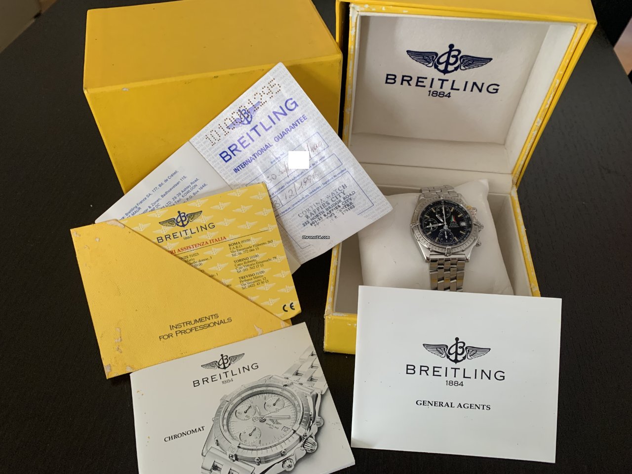 Breitling Chronomat Mens watch Unisex Automatic Steel 13050.1 Replica 4