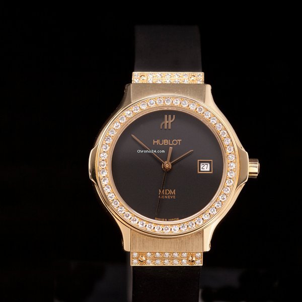 IMG_9081 Hublot Classic Womens watch Quartz Yellow gold 1390.100.3.054 Replica 4